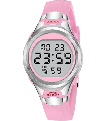 Women\'s Pink And White Quartz Chronograph Waterproof Outdoor Sport Digital Watch Sanda White Fashion Women's Watches Waterproof Led  main image 3