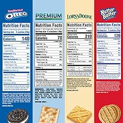 OREO, CHIPS AHOY!, OREO Double Stuf, Nutter