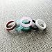 DoerDo Silicone Wedding Ring for Women, Durable Rubber Sport Band for Active Style - 6 Rings Pack