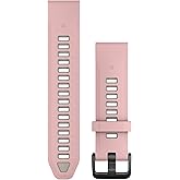 Garmin QuickFit, 20mm Black/Pebble Gray Silicone Band