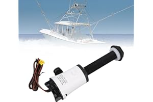WODHMIEY Aerator Livewell 800GPH 12V, Portable Pump, Boat Marine Bait Tank, Suitable for Freshwater or Saltwater Areas