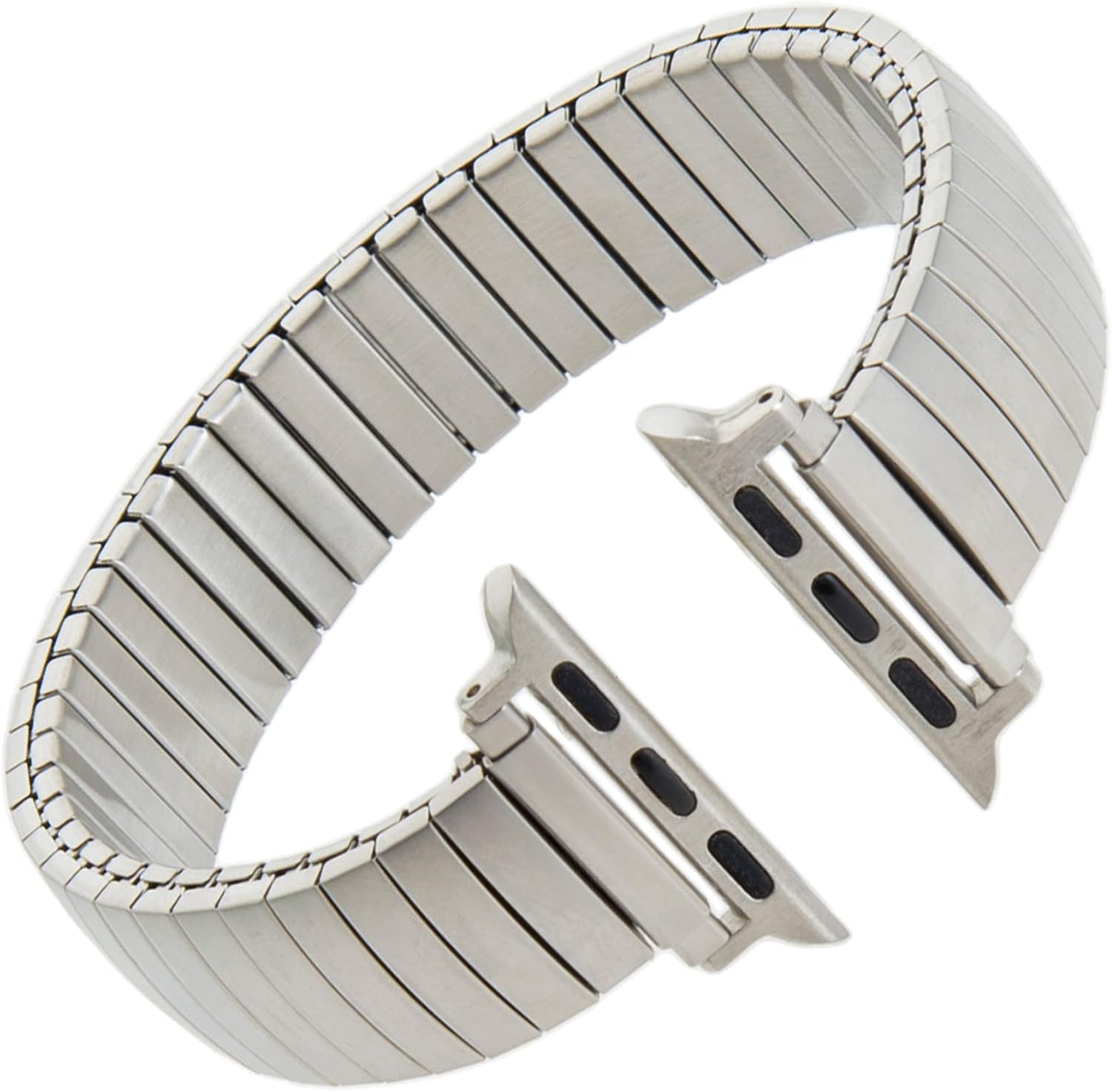 Gilden Expansion Extra-Long Matte Stainless Steel Smart Watch Band 500-SL-SMART, fits Apple Apple Watch in sizes 38mm/40mm