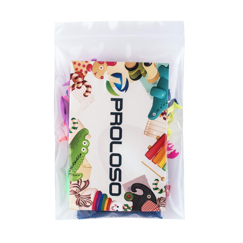 PROLOSO Water Growing Sea Creatures Animals & Water Beads Set | 30Pack + 10000Pcs | Expandable Oceanic Animals Fun In The Bathtub | Educational & Learning Toy For Toddlers Children Boys & Girls Gift