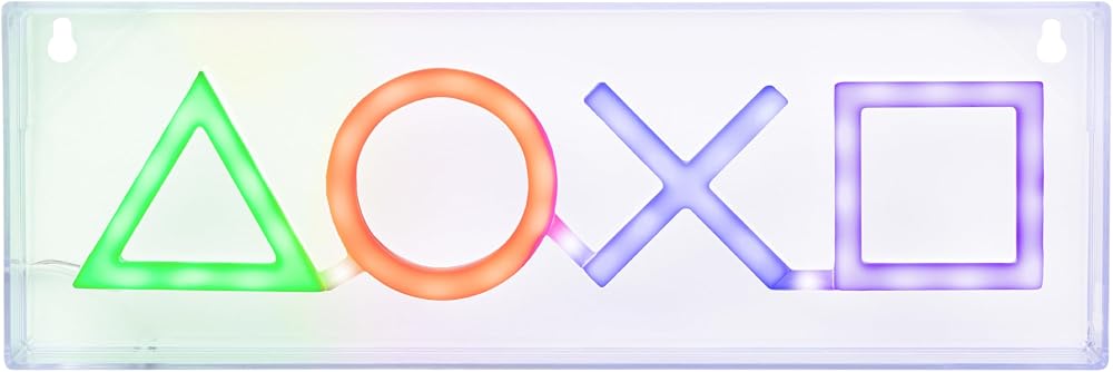 Paladone PlayStation Icons LED Neon Light Officially Licensed