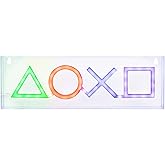Paladone Playstation LED Neon Light - Free Standing or Wall Mountable - Game Room Accessories & Decor for Gamers