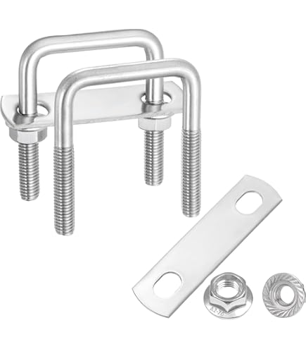 Amazon.com: N245-027 0.38 x 3.63 x 7 in. Zinc Square U Bolt44