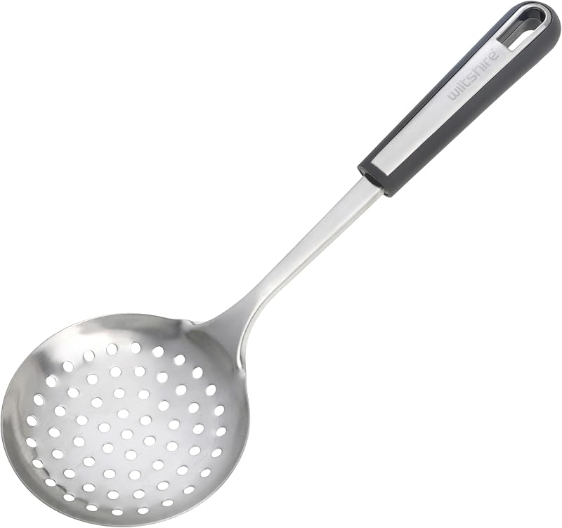 Wiltshire Aspire Skimmer Stainless Steel Food Strainer and Server 35x11.5x3.5cm