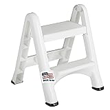 Rubbermaid Two-Step Folding Foot Stool 14-Inch High