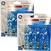 GE Crystal Clear Decorative Blunt Tip Light Bulbs, 1.4 Year Life, Candelabra Base (8 Pack) (60.00)