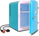 Koolatron Retro Mini Fridge 4L 12V 6 Can Table Top Quiet Portable view 8