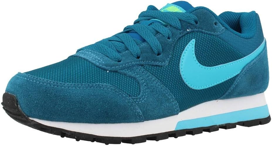 Nike Md Runner 2 Women S Low Top Sneakers Blue Green Abyss Gamma Blue Electric Green White 8 Uk 42 5 Eu Amazon Co Uk Shoes Bags