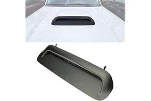 ECOTRIC Front Upper Hood Scoop Compatible with 2010-2022 Toyota 4Runner 2012-2015 Tacoma Sport Hood Air Flow Scoop Bulge Inse