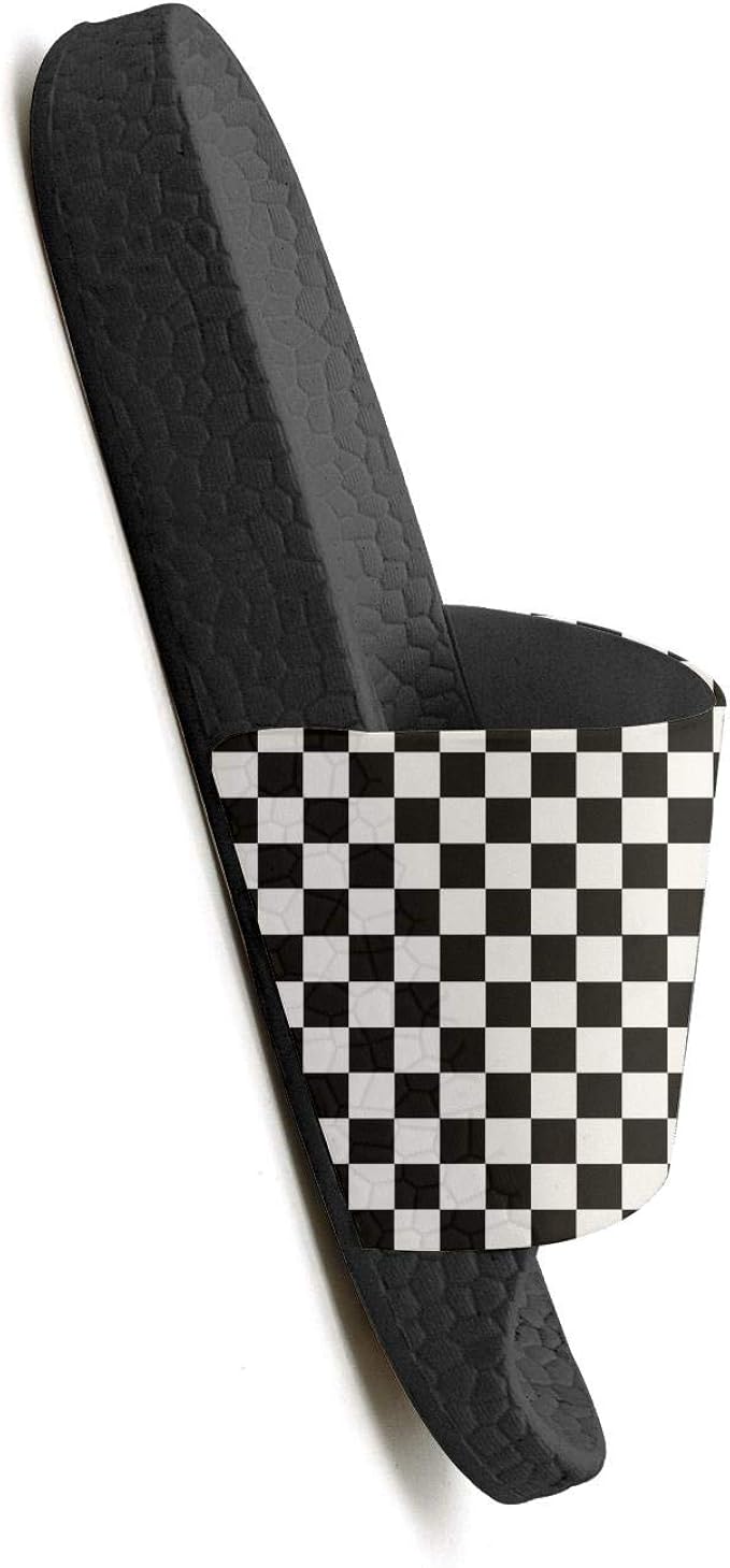 checkerboard sandals
