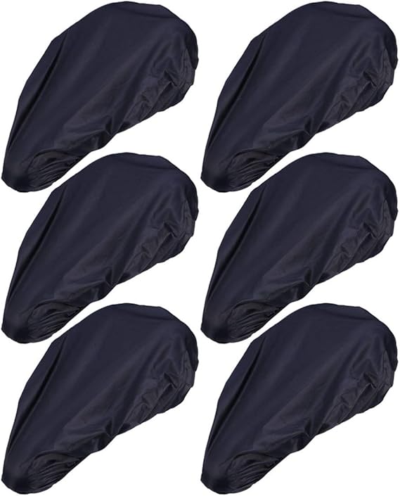 LIOOBO 6pcs Bike Seat Rain Cover Bike Saddle Cover