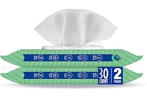 Earthbath Ear Wipes, 25 Wipes (2 Pack)