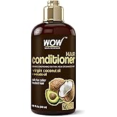 WOW Skin Science Hair Conditioner - Coconut & Avocado Oil - Restore Dry, Damaged Hair - Increase Gloss - Reduce Split Ends, Frizz - Sulfate, Silicones, Paraben Free - All Hair Types - 300 ml