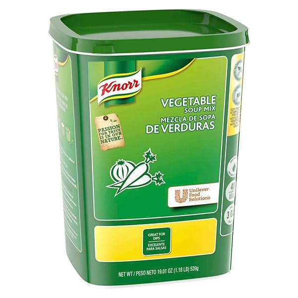KNORR VEGETABLE SOUP MIX, 19.01 OUNCE – 6...