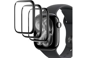 Murmure [3 Pack Screen Protector for Apple Watch Series 11 [GPS 42mm], HD Clear 3D Curved Anti-Scratch PET Soft Screen Protec