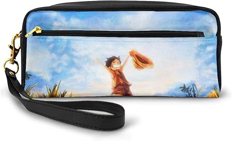 Amazon Co Jp ワンピースone Piece ペンケース ペンシルケース 鉛筆バッグ ペンポーチ 鉛筆ポーチ 多目的 小物入れ 文具收納 ジッパーバッグ 文房具 おしゃれ Pu 革 小物入れ シンプル オフィス用 学生用 筆入れ 筆箱 ホーム キッチン