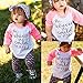 MIOIM Baby Girls Letter Pinted Saying Long Sleeve T-shirt Tops Tees Blouse