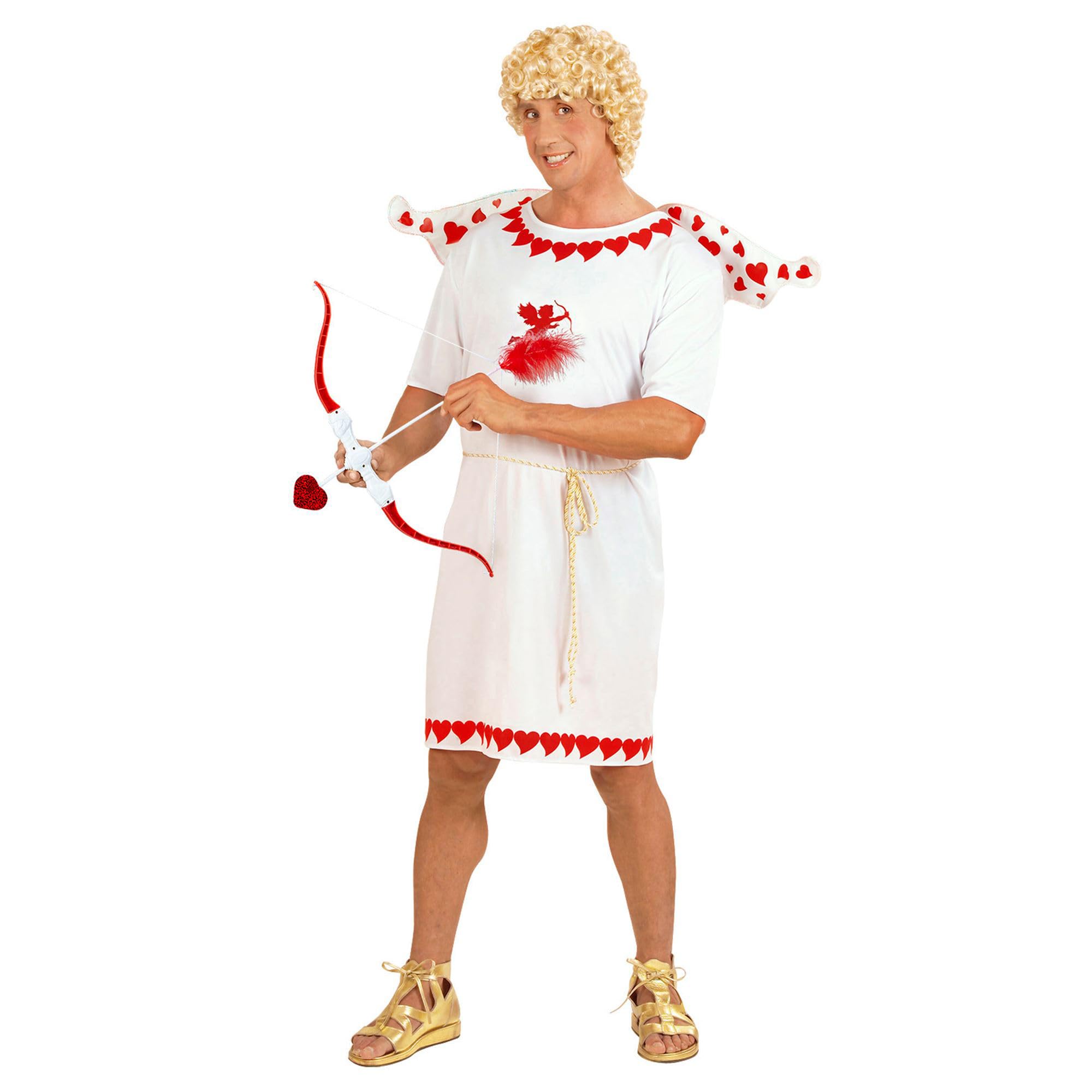 Widmann Srl Cupid Angel Costume for Men Adults, Multicolor, WDM74571