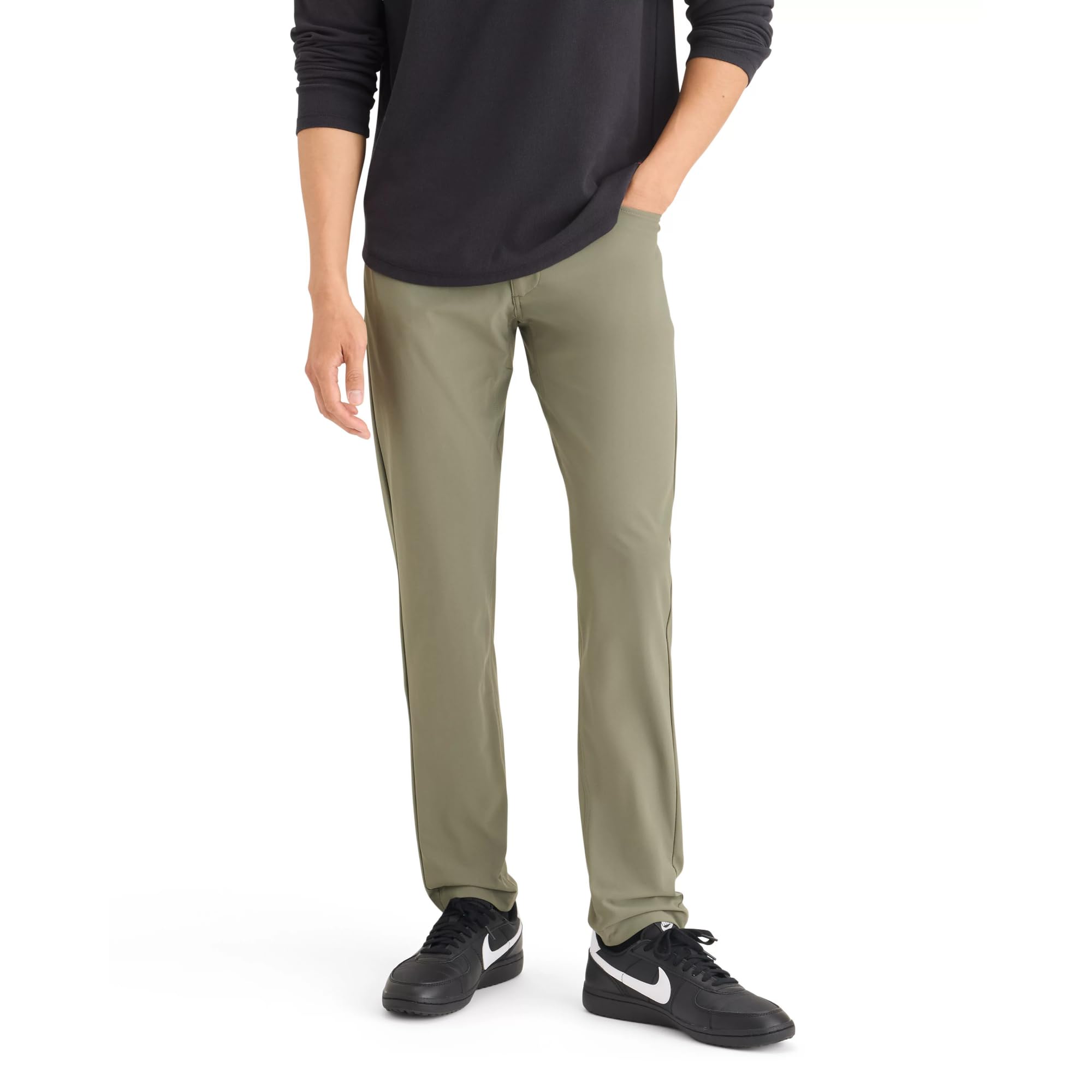 Dockers® Men’s Go Airweave 5-Pocket Slim Fit, Tea Leaf, 38W x 32L