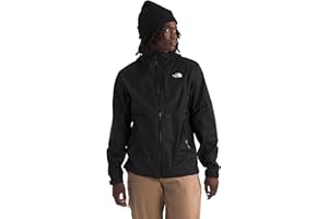 THE NORTH FACE Men's Alta Vista Rain Jacket | Attached 3 Piece Hood with Adjustable Cinch Cord, Chest Pocket, & Waterproof