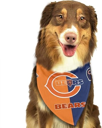 chicago bears bandana for dogs