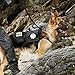 OneTigris Tactical Dog Molle Vest Harness Training Dog Vest with Detachable Pouches (Black, Medium)