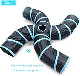 Bemodst S-Type Cat Tunnel 2/3/4 Way Collapsible Small Animal Maze view 4