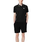 Lacoste Men's Ultra-Dry Branded Stripe Tennis Polo