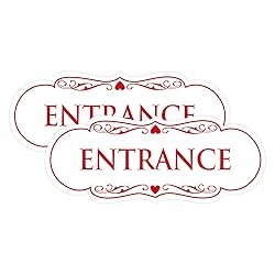 Signs ByLITA Designer Entrance Sign