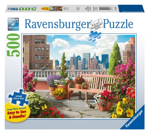 Rooftop Garden 500 Piece Large Format Puzzle