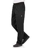 Chef Works Men's Cargo Chef Pants, Black, Large