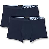 Emporio Armani Men's Eco Soft Touch Bamboo Viscose 2-Pack Trunk