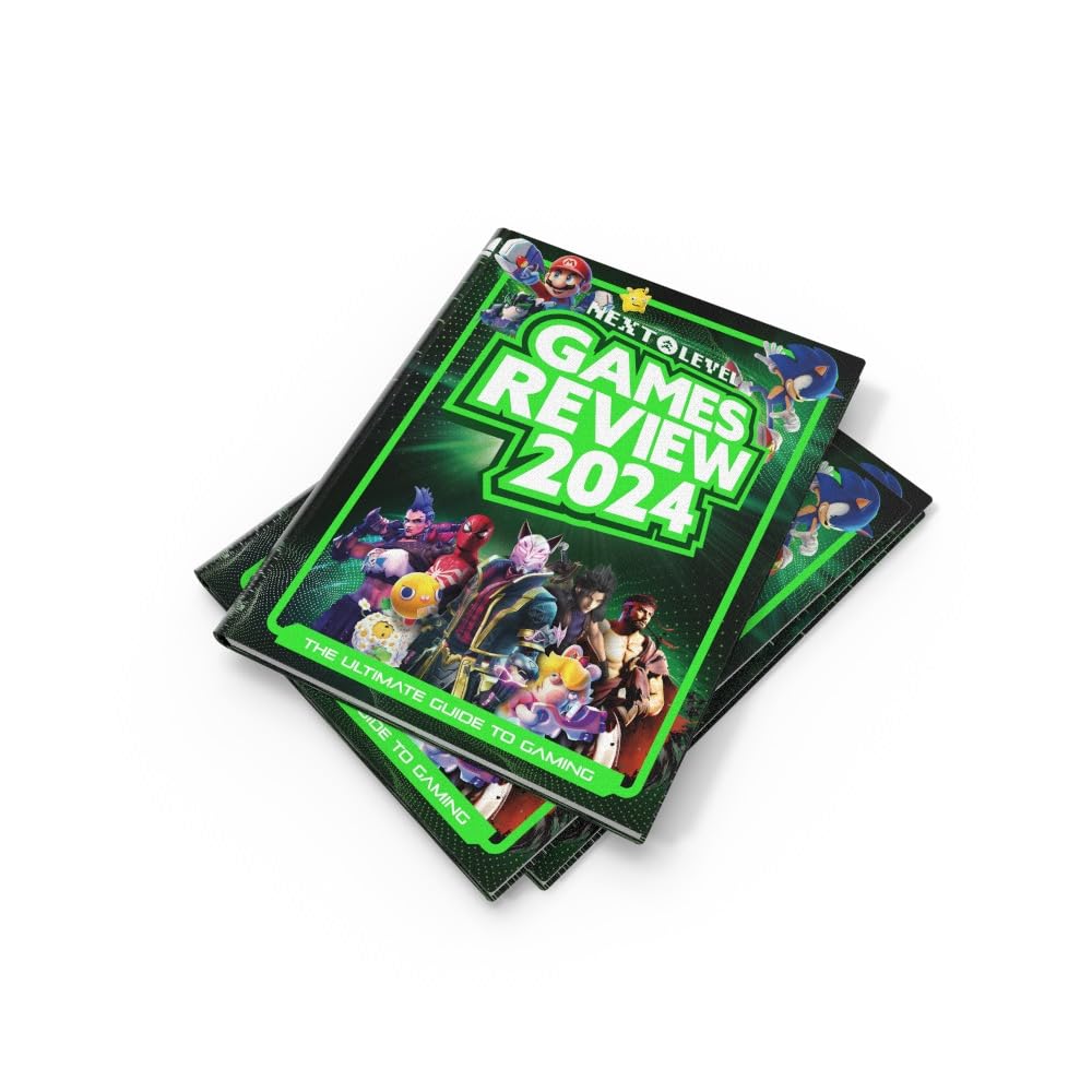 Next Level Games Review 2024: A bumper, illustrated, and annual gaming guide packed with over 150 video games – plus a special eSports chapter – the perfect gift for teens and adults!