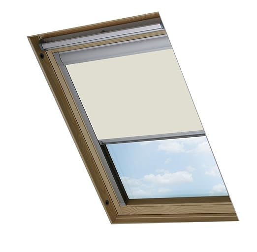 title=Bloc Skylight Blind 104 - Tenda a rullo oscurante per lucernari Velux, colore: