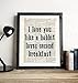 I Love You Like A Hobbit Loves Second Breakfast Typography Vintage Dictionary Art Print 8x10