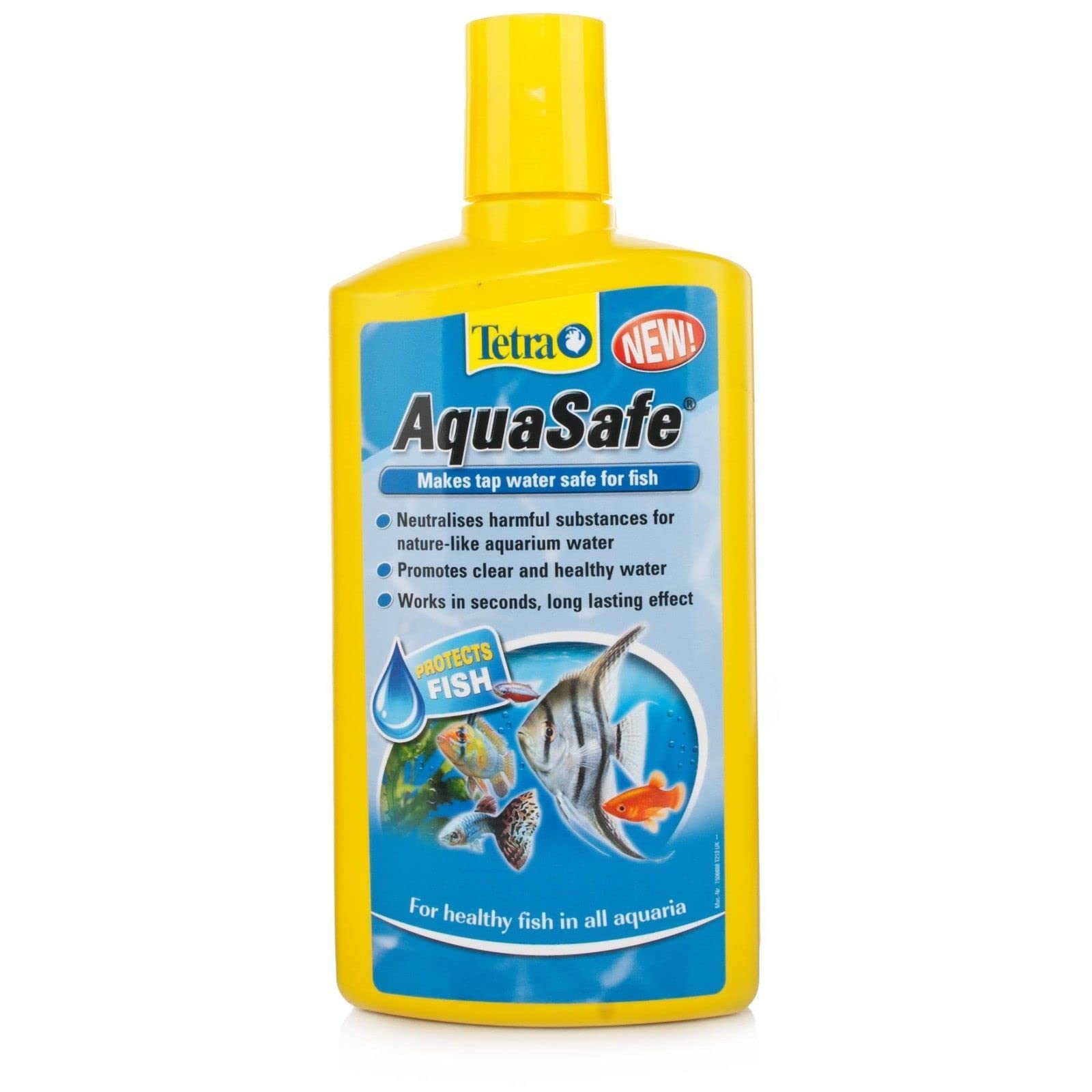 Tetra AquaSafe Water Conditioner, 500ml,Black