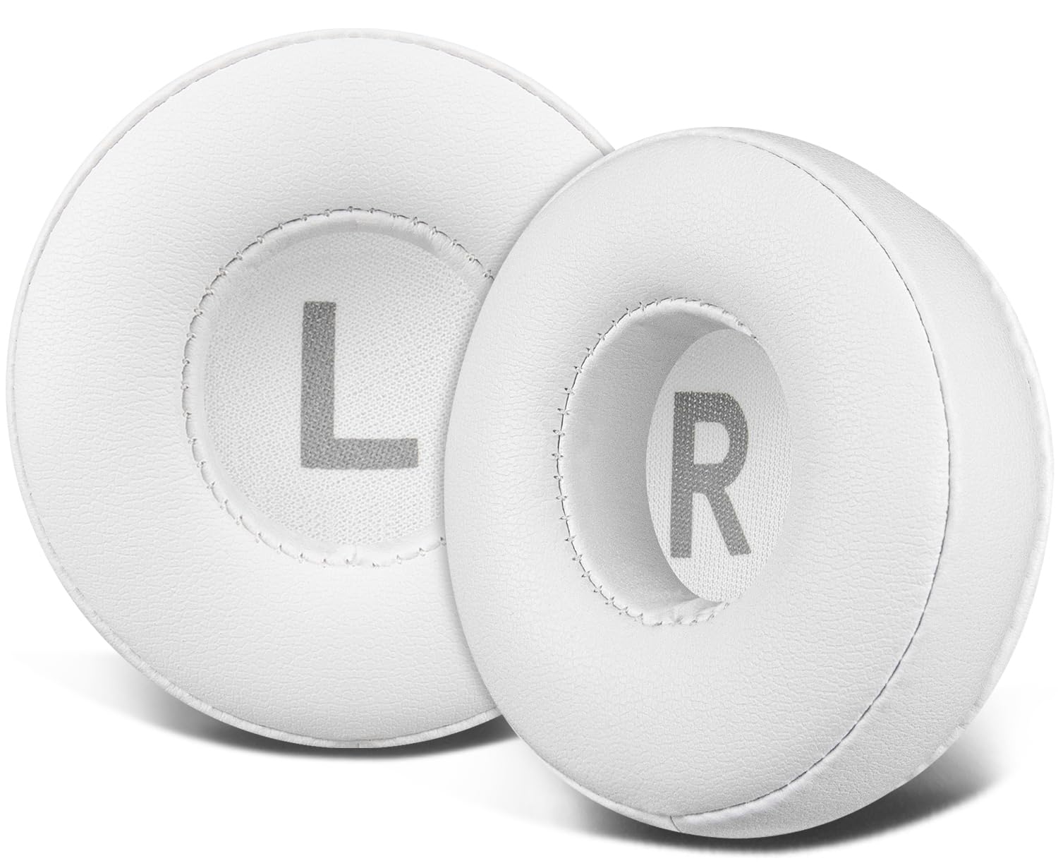 SOULWIT Earpads Replacement for Sony WH-CH500/CH510/CH520,MDR-ZX100/ZX110/ZX110NC/ZX220/XB200/ZX300/ZX330BT,MDR-V100/V150/V200/V250/V300/V400, Ear Pads Cushions for DR-BT101 (70mm PL White)