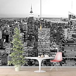 Wall Murals for Bedroom Brooklyn Bridgeand Newyork City Large Removable Wallpaper Peel and Stick Wall Stickers - 66x96 inches