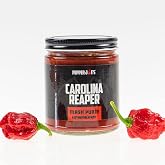 Pepper Joe's Carolina Reaper Mash &ndash; 9oz Jar of Extremely Hot Chili Pepper Puree &ndash; Fermented Reaper Pepper Mash for Cooking and Hot Sauce Making