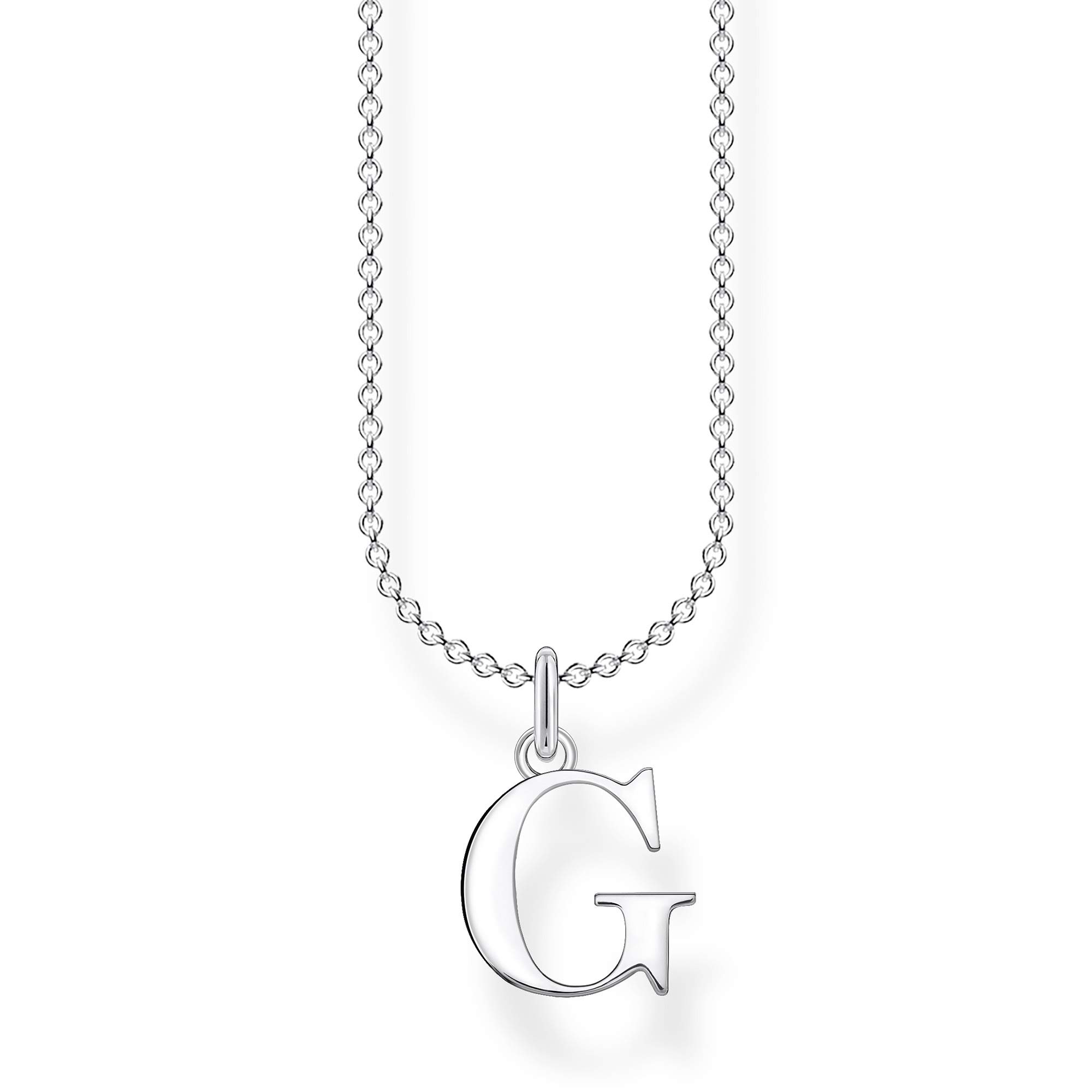 Thomas Sabo Women Necklace letter G 925 Sterling Silver KE2016-001-21