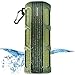 Waterproof Bluetooth Speaker, Alpatronix AX410 3000mAh Portable 12W Stereo Shockproof Wireless Speaker with Built-in Mic & Passive Subwoofer for iPod, Smartphones, Tablets, Laptops & PC - Green