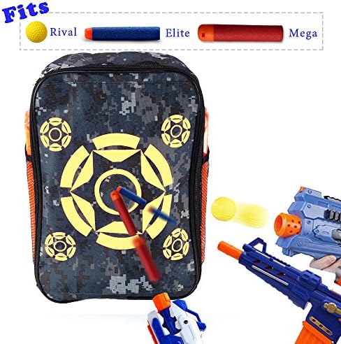 Keweni Target Pouch Storage Practice Carry Bag for Nerf N-strike Elite / Mega / Rival Series Blaster