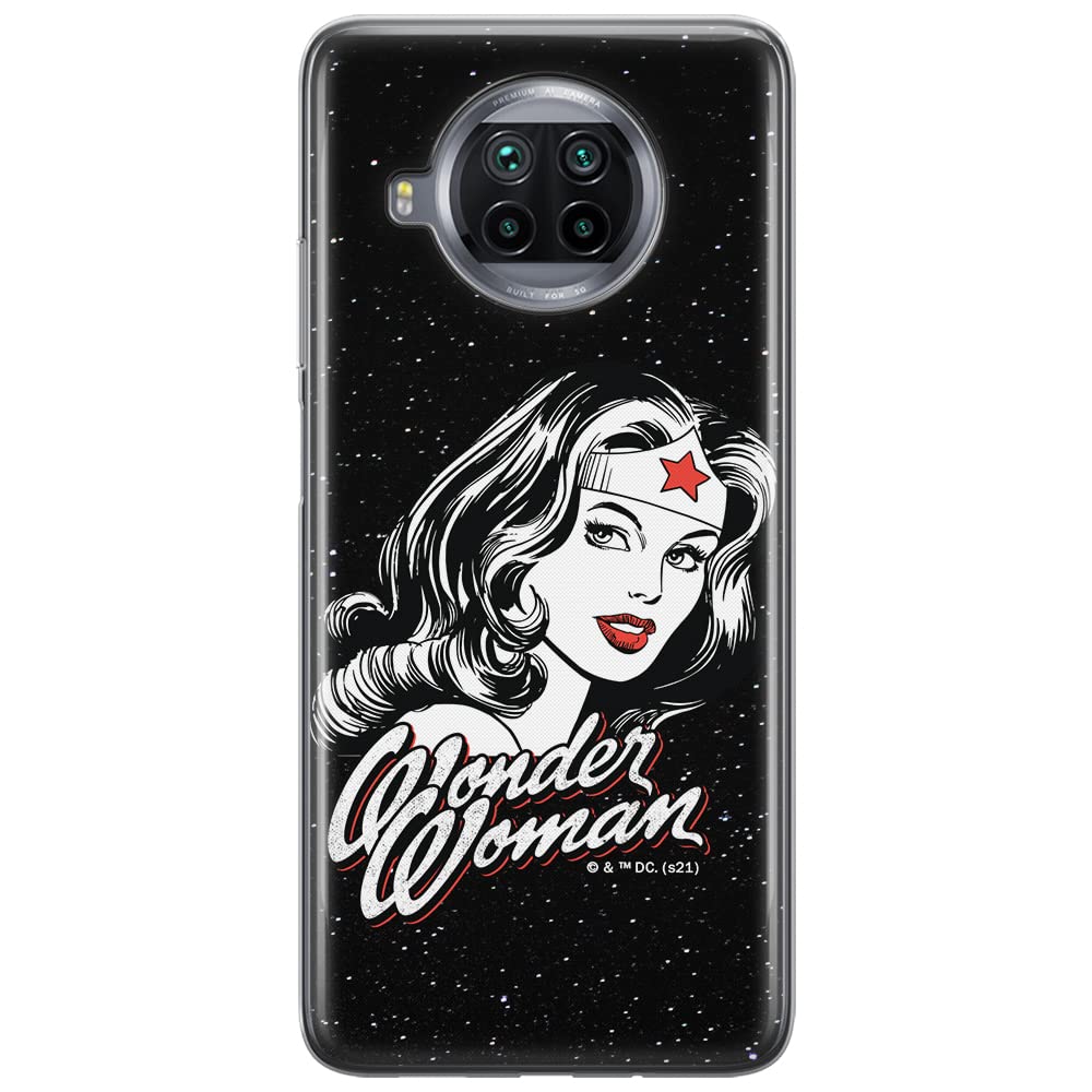 ERT GROUP mobile phone case for Xiaomi REDMI NOTE 9T original and officially Licensed DC pattern Wonder Woman 023 optimally adapted to the shape of the mobile phone, case made of TPU