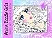 Anime Doodle Girls: travel size coloring book (Volume 1) by 
