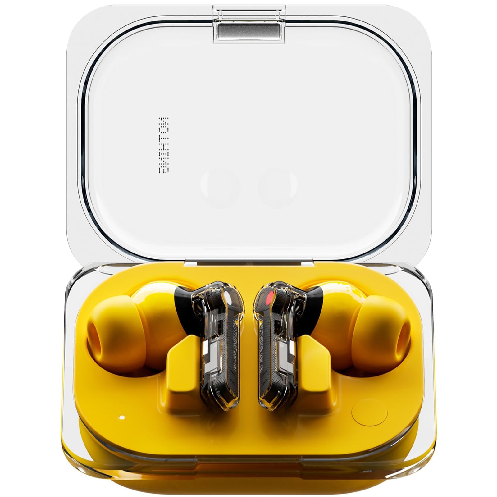 Nothing Ear (a) ecouteurs Bluetooth sans Fil avec Intégration de ChatGPT, Réduction Active du Bruit, Algorithme Bass Enhance et Jusqu’à 42,5 Heures d’écoute - Jaune