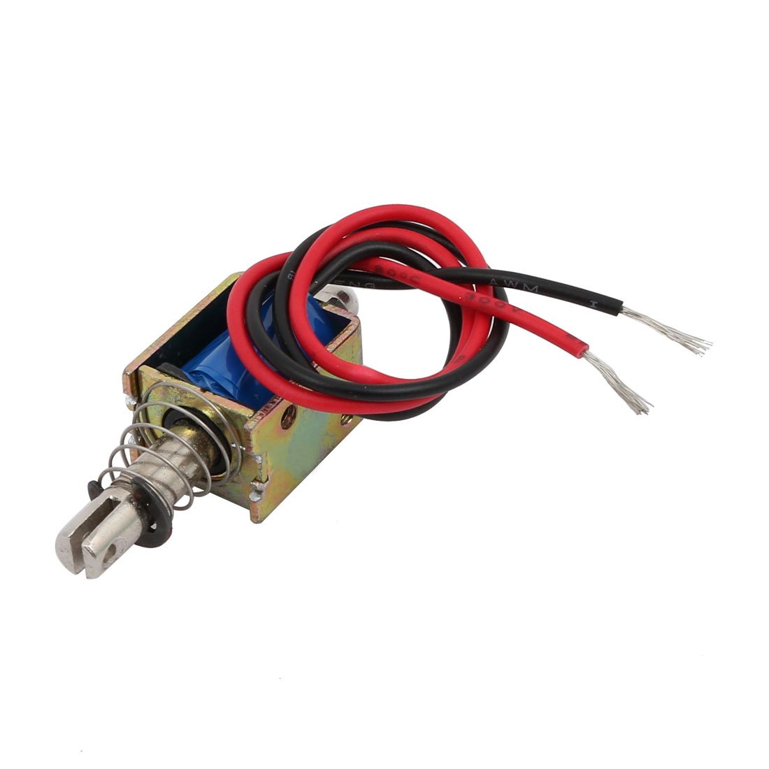 Sourcingmap DC6V 300mA 10mm Stroke 4N Force Push Pull Type Frame DC Solenoid Electromagnet Magnet JF-0520B