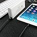 Lightning Cable BCXY 3Pack 3FT 6FT 10FT Nylon Braided Charger cable iPhone Cable USB Cord Charging Charger for iPhone X/8/8 Plus/ 7/7 Plus / 6/6 Plus/6s/6s Plus/ 5/5s/5c/SE and more (Black+Cyan)